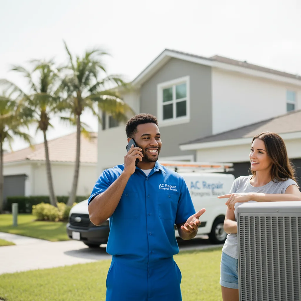 AC Repair Pompano Beach customer support in Catlin